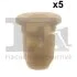 Кліпса кріплення (затискач) Fischer Automotive One (FA1) 11-60036.5 (фото 1)