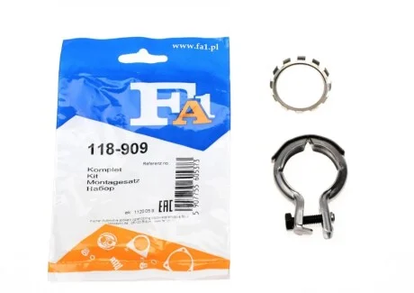 Хомут глушника VW T5 2.5 TDI 03-09 Fischer Automotive One (FA1) 118-909