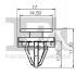 Клипса крепления (к-кт 5шт) Ford Transit 14- Fischer Automotive One (FA1) 13-40029.5 (фото 2)