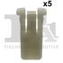 Кліпса кріплення (затискач) Fischer Automotive One (FA1) 13-60003.5 (фото 1)
