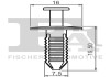 Кліпса кріплення (затискач) Fischer Automotive One (FA1) 14-20007.5 (фото 2)