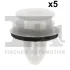 Кліпса кріплення (затискач) Fischer Automotive One (FA1) 14-40018.5 (фото 1)