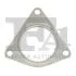 FISCHER VW Прокладка глушителя AUDI,A5 10/2011 -,A6 12/2011 -,Q5 06/2012 -A4 11/2011 - Fischer Automotive One (FA1) 180-906 (фото 1)