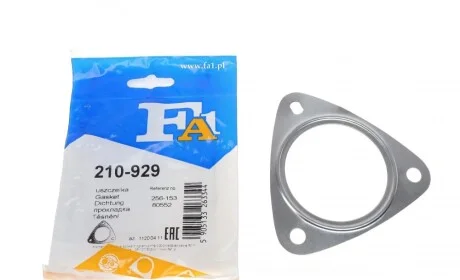 Прокладка труби вихлопної Fiat Ducato/Citroen Jumper/Peugeot Boxer 06- Fischer Automotive One (FA1) 210-929