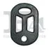 FISCHER кріплення глушника CITROEN PEUGEOT 103 -96,306 93-, Partner 96- (мат. EPDM) Fischer Automotive One (FA1) 213-710 (фото 1)