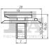 Кліпса кріплення (затискач) Fischer Automotive One (FA1) 21-40010.5 (фото 2)