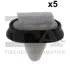 Клипса крепления обшивки (к-кт 5 шт) Citroen Jumper/Peugeot Boxer/Fiat Ducato 01-06 Fischer Automotive One (FA1) 21-40012.5 (фото 1)