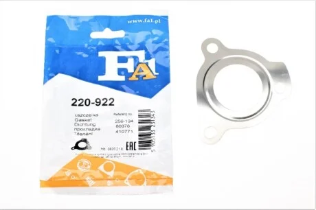 Прокладка трубы выхлопной Renault Megane/Scenic 1.9 dCi 03-09 Fischer Automotive One (FA1) 220-922