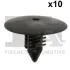 Клипса крепления подкрыльника (к-кт 10шт) Renault Trafic/Kangoo/Megane/Clio/Dacia Logan 04- Fischer Automotive One (FA1) 22-10004.10 (фото 1)