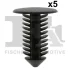 Кліпса кріплення (затискач) Fischer Automotive One (FA1) 22-10007.5 (фото 1)