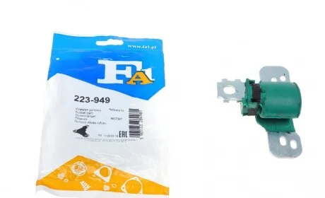 Кронштейн крепления глушителя Renault Megane III/Scenic III 08- (резинометаллический) Fischer Automotive One (FA1) 223-949