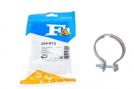 Хомут глушителя Renault Megane/Scenic II 1.9 dCi 02-09 Fischer Automotive One (FA1) 224-872