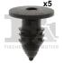 Кліпса кріплення (затискач) Fischer Automotive One (FA1) 33-10034.5 (фото 1)