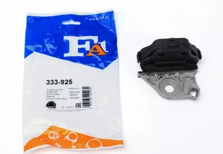 Кронштейн крепления глушителя Fiat Bravo/Stilo 1.2-2.0D 01-14 (резинометаллический) Fischer Automotive One (FA1) 333-925