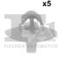 Кліпса кріплення (затискач) Fischer Automotive One (FA1) 33-40005.5 (фото 1)