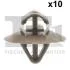 Клипса крепления обшивки (к-кт 10шт) Renault Master 97-10/Iveco Daily 06-14 Fischer Automotive One (FA1) 33-40014.10 (фото 1)