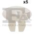 Кліпса кріплення (затискач) Fischer Automotive One (FA1) 33-60003.5 (фото 1)