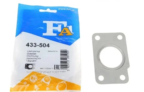 Прокладка двигуна металева Fischer Automotive One (FA1) 433-504
