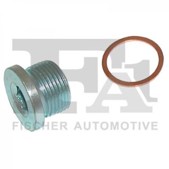 FISCHER К-т пробка піддону з шайбою FIAT,VW M22X1,5 L=14mm Fischer Automotive One (FA1) 445.410.011