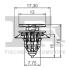 Кліпса кріплення (затискач) Fischer Automotive One (FA1) 55-40013.5 (фото 2)