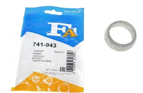 Прокладка вихлопної системи металева Fischer Automotive One (FA1) 741-943
