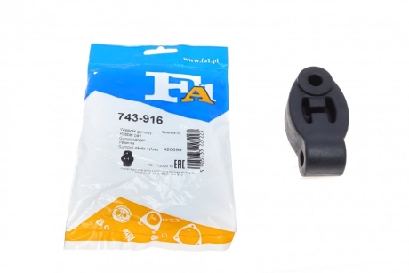 Резинка глушителя FA1 Fischer Automotive One (FA1) 743-916