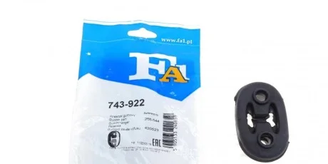 Крепление резиновое Fischer Automotive One (FA1) 743-922