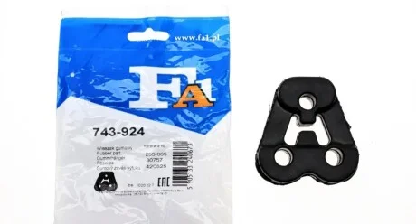 Крепление резиновое Fischer Automotive One (FA1) 743-924