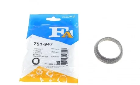 Прокладка труби вихлопної Nissan Almera/Primera 1.5-2.0 00-08 (46x60x12.8) (кільце) Fischer Automotive One (FA1) 751-947