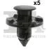 Клипса крепления (к-кт 5шт) Nissan/Mitsubishi/Renault Fischer Automotive One (FA1) 75-30005.5 (фото 1)