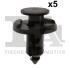Кліпса кріплення (затискач) Fischer Automotive One (FA1) 75-30007.5 (фото 1)