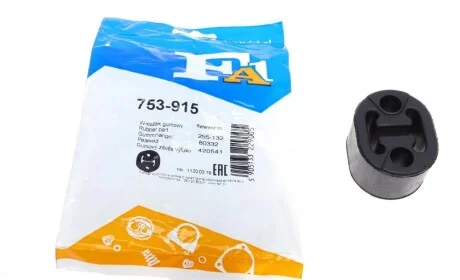 Гумка глушника Nissan Juke/Note/Micra 1.0-1.6 16V 03- Fischer Automotive One (FA1) 753-915