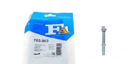 Болт выхлопной системы Dacia Dokker/Duster/Lodgy 12- (M10x77) Fischer Automotive One (FA1) 765-903