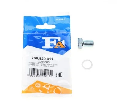 Пробка піддону автомобіля Fischer Automotive One (FA1) 768.920.011