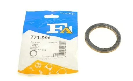 Прокладка трубы выхлопной Mazda 3/6 02-10 (55x72x5) (кольцо) Fischer Automotive One (FA1) 771-998