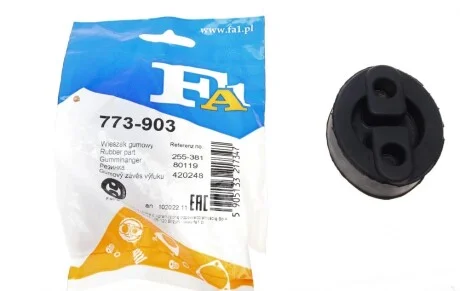 Гумка глушника Citroen/Chevrolet/Daewoo/Fiat/Hyundai/Kia/Mazda/Mitsubishi/Suzuki/Toyota/Volvo Fischer Automotive One (FA1) 773-903