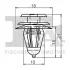 Кліпса кріплення (затискач) Fischer Automotive One (FA1) 77-40014.5 (фото 2)