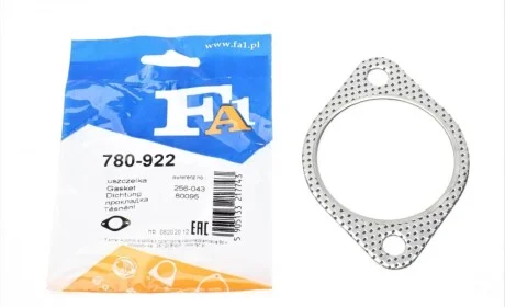 Ущільнення, вихлопна труба Fischer Automotive One (FA1) 780-922