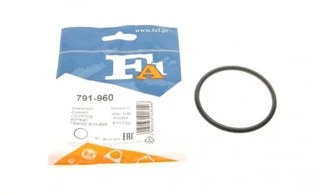 Прокладка трубы выхлопной Ford Mondeo III 2.0 16V DI/TDDi 00-07 Fischer Automotive One (FA1) 791-960
