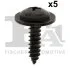 Кліпса кріплення (затискач) Fischer Automotive One (FA1) 79-70001.5 (фото 1)