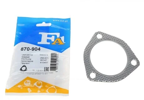 Прокладка глушника ущільнююча Chevrolet Captiva/Daewoo Lanos/Nubira 97- Fischer Automotive One (FA1) 870-904