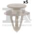 Кліпса кріплення (затискач) Fischer Automotive One (FA1) 87-40001.5 (фото 1)