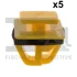Кліпса кріплення (затискач) Fischer Automotive One (FA1) 89-40005.5 (фото 1)