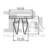 Кліпса кріплення (затискач) Fischer Automotive One (FA1) 89-60001.5 (фото 2)