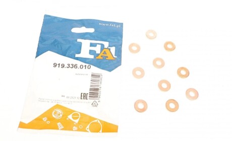 Шайба під форсунку Citroen С1 1.6HDi 04-11 (7x16x2.5) (к-кт) Fischer Automotive One (FA1) 919.336.010