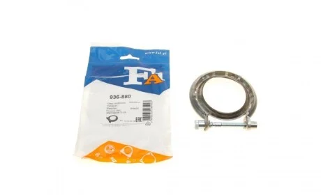 Хомут глушника Citroen C5/C6/C8/Peugeot 407/508/607/807 06- (80mm) Fischer Automotive One (FA1) 936-880