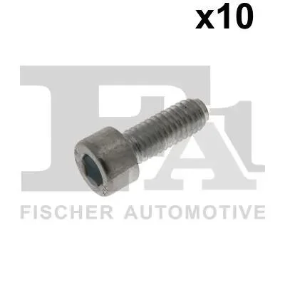 Болт з шестигранною головкою з чорного металу Fischer Automotive One (FA1) 982-I06-016.10 (фото 1)