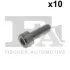 Болт з шестигранною головкою з чорного металу Fischer Automotive One (FA1) 982-I06-016.10 (фото 1)