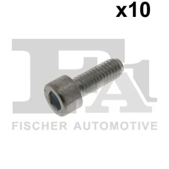 Болт з шестигранною головкою з чорного металу Fischer Automotive One (FA1) 982-I06-016.10