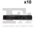 FISCHER FIAT Різьбовий болт компресора (шпилька M8x1,25*10*30) TALENTO 1.6 D 16-, PANDA 0.9 4x4 12-, KIA CEED SW (ED) 1.6 CRDi 115 07-12, HYUNDAI ACCENT III (MC) 1.5 CRDi GLS 05-10 Fischer Automotive One (FA1) 985-816.10 (фото 1)